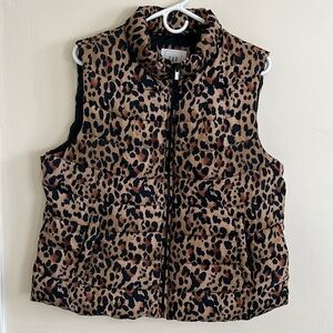 GAP Puffer Cheettah Vest